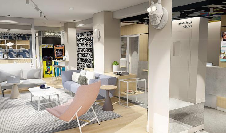Espace coliving Studently Le Mans