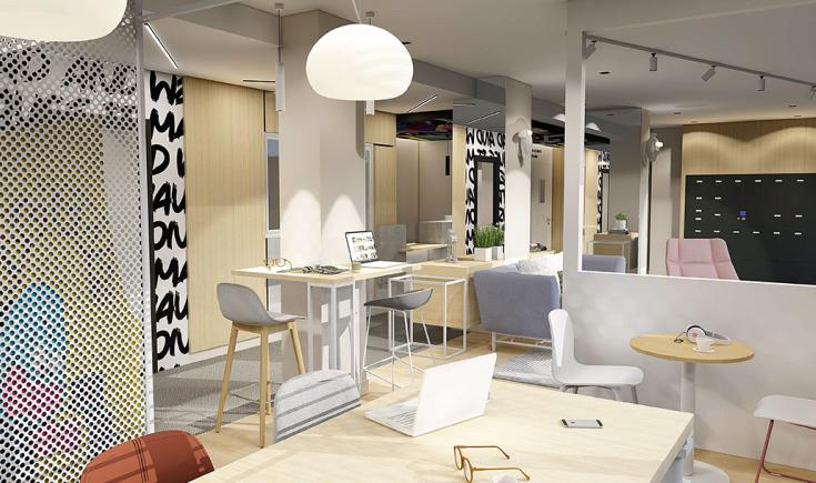 Espace coworking Studently Le Mans