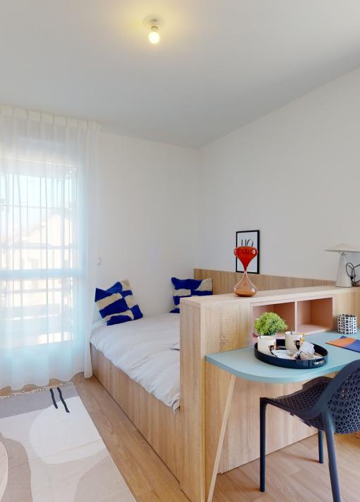 Appartement étudiant en résidence Studently